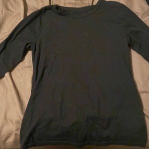 black long sleeved shirt